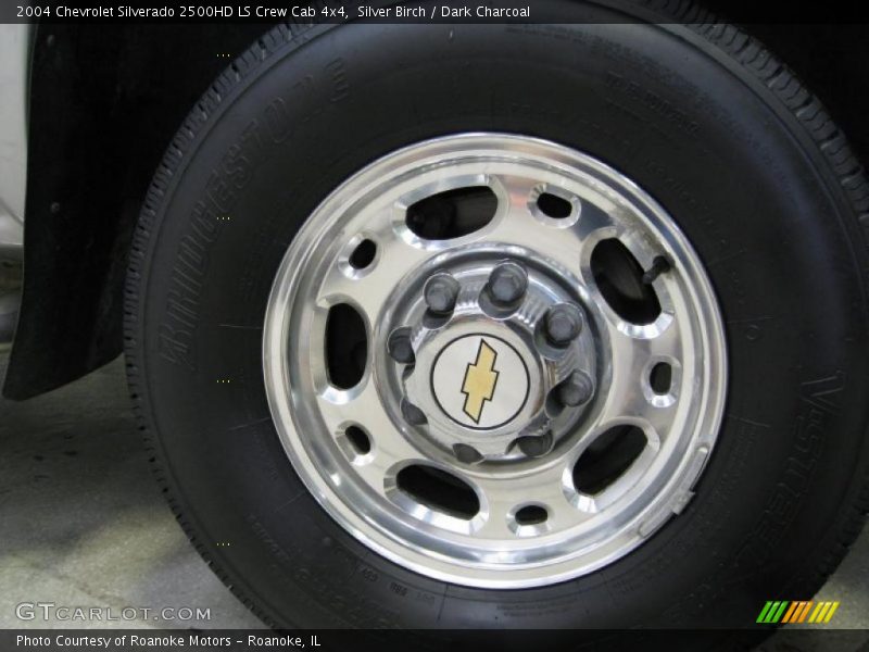 Silver Birch / Dark Charcoal 2004 Chevrolet Silverado 2500HD LS Crew Cab 4x4