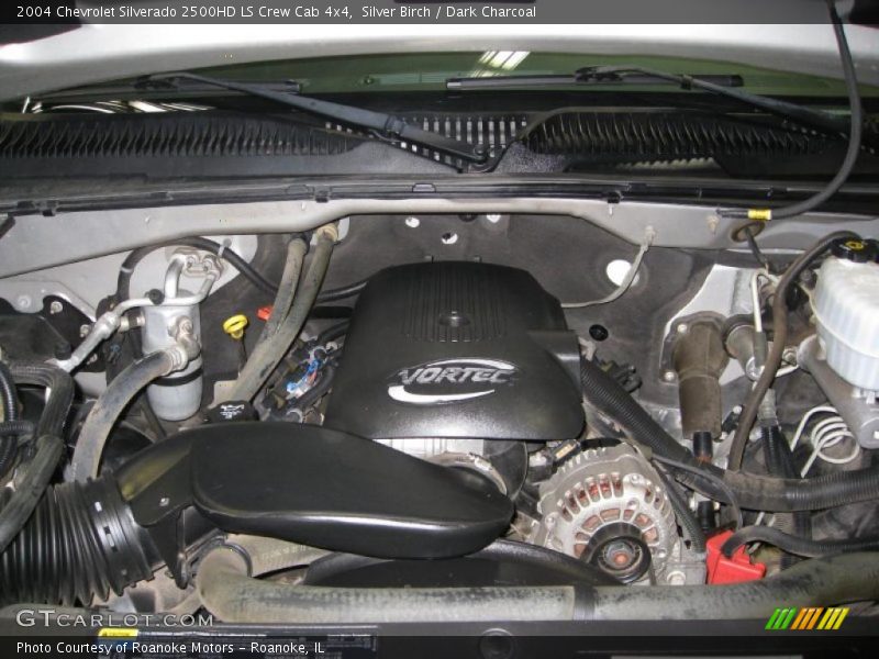 Silver Birch / Dark Charcoal 2004 Chevrolet Silverado 2500HD LS Crew Cab 4x4