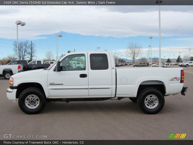  2006 Sierra 2500HD SLE Extended Cab 4x4 Summit White