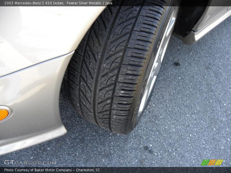 Pewter Silver Metallic / Java 2003 Mercedes-Benz S 430 Sedan