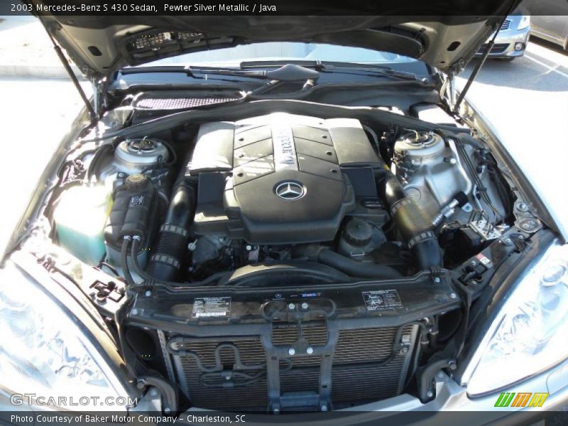  2003 S 430 Sedan Engine - 4.3 Liter SOHC 24-Valve V8