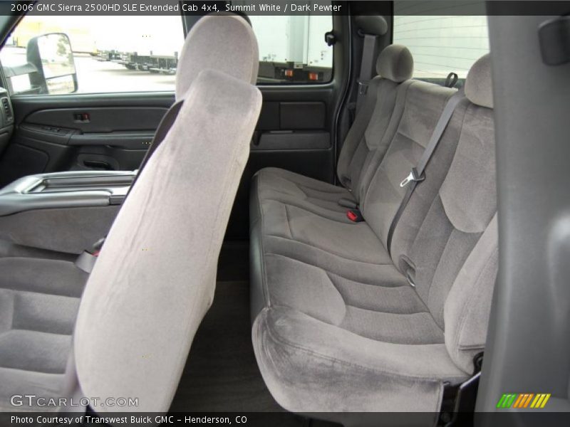  2006 Sierra 2500HD SLE Extended Cab 4x4 Dark Pewter Interior
