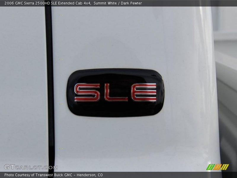  2006 Sierra 2500HD SLE Extended Cab 4x4 Logo
