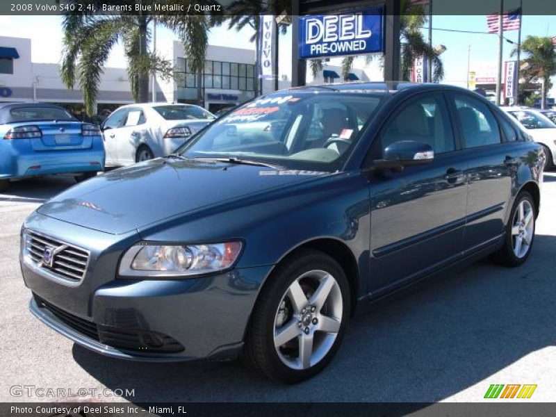 Barents Blue Metallic / Quartz 2008 Volvo S40 2.4i