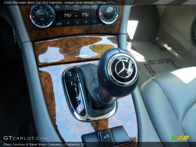 Iridium Silver Metallic / Stone 2009 Mercedes-Benz CLK 350 Cabriolet