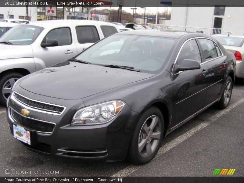 Taupe Gray Metallic / Ebony 2011 Chevrolet Malibu LT