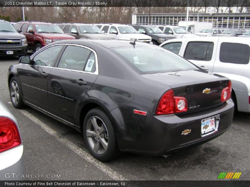 Taupe Gray Metallic / Ebony 2011 Chevrolet Malibu LT