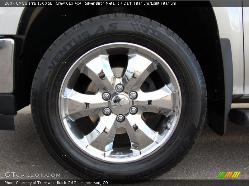 Custom Wheels of 2007 Sierra 1500 SLT Crew Cab 4x4