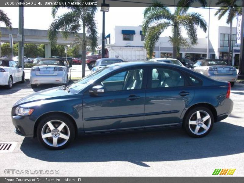 Barents Blue Metallic / Quartz 2008 Volvo S40 2.4i