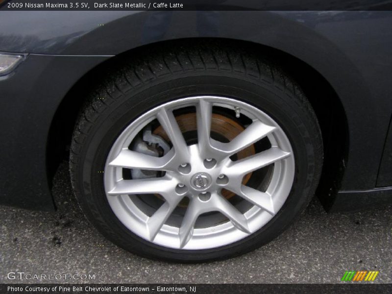Dark Slate Metallic / Caffe Latte 2009 Nissan Maxima 3.5 SV