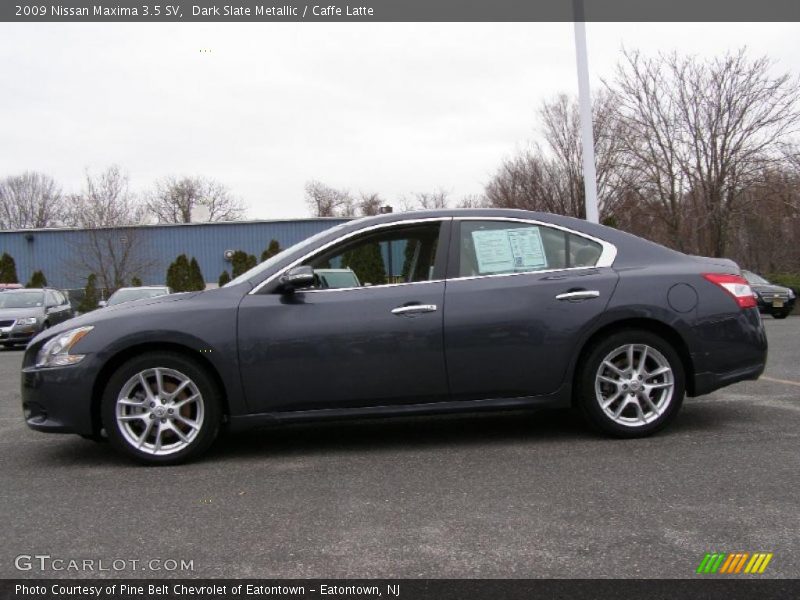 Dark Slate Metallic / Caffe Latte 2009 Nissan Maxima 3.5 SV