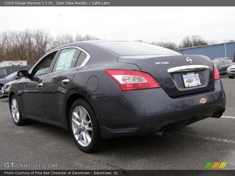 Dark Slate Metallic / Caffe Latte 2009 Nissan Maxima 3.5 SV