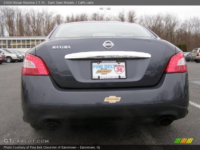 Dark Slate Metallic / Caffe Latte 2009 Nissan Maxima 3.5 SV