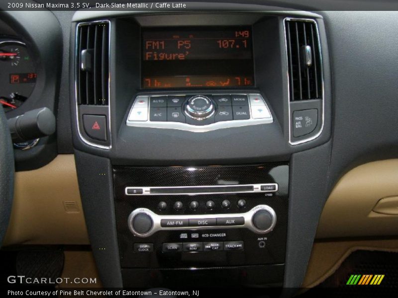 Dark Slate Metallic / Caffe Latte 2009 Nissan Maxima 3.5 SV