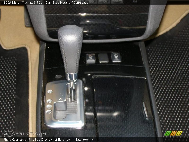 Dark Slate Metallic / Caffe Latte 2009 Nissan Maxima 3.5 SV