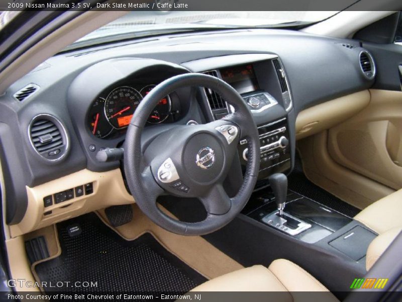 Dark Slate Metallic / Caffe Latte 2009 Nissan Maxima 3.5 SV