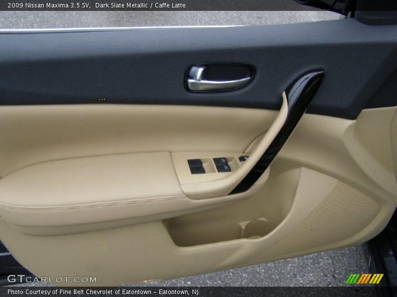 Dark Slate Metallic / Caffe Latte 2009 Nissan Maxima 3.5 SV