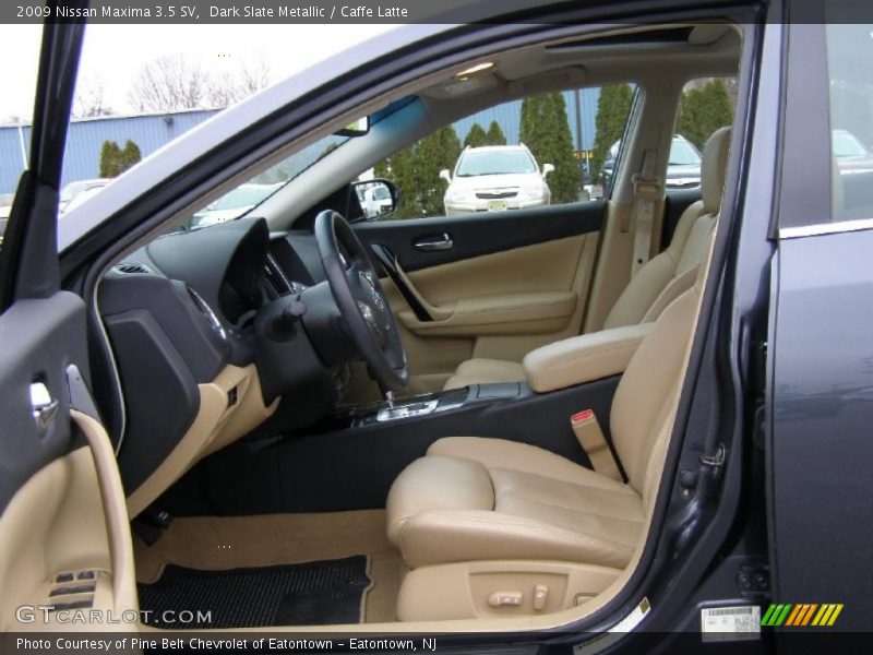 Dark Slate Metallic / Caffe Latte 2009 Nissan Maxima 3.5 SV
