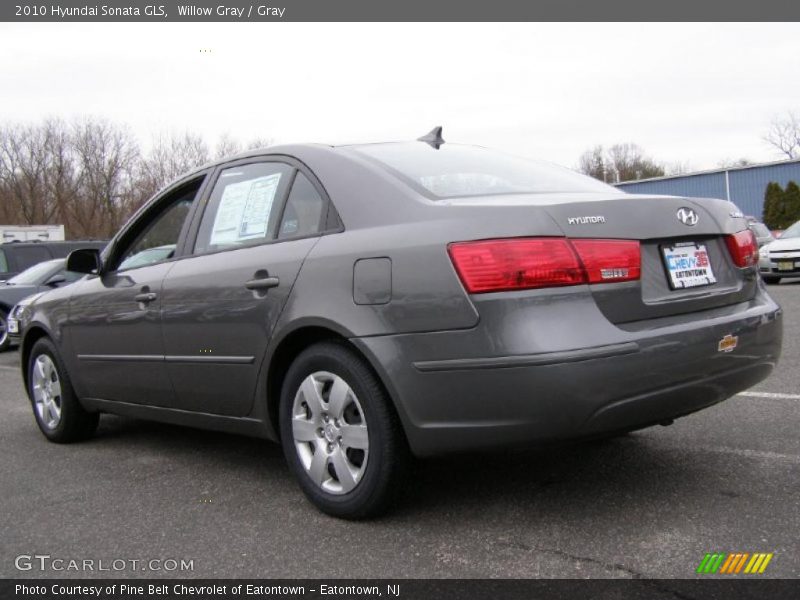 Willow Gray / Gray 2010 Hyundai Sonata GLS