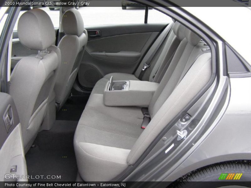 Willow Gray / Gray 2010 Hyundai Sonata GLS