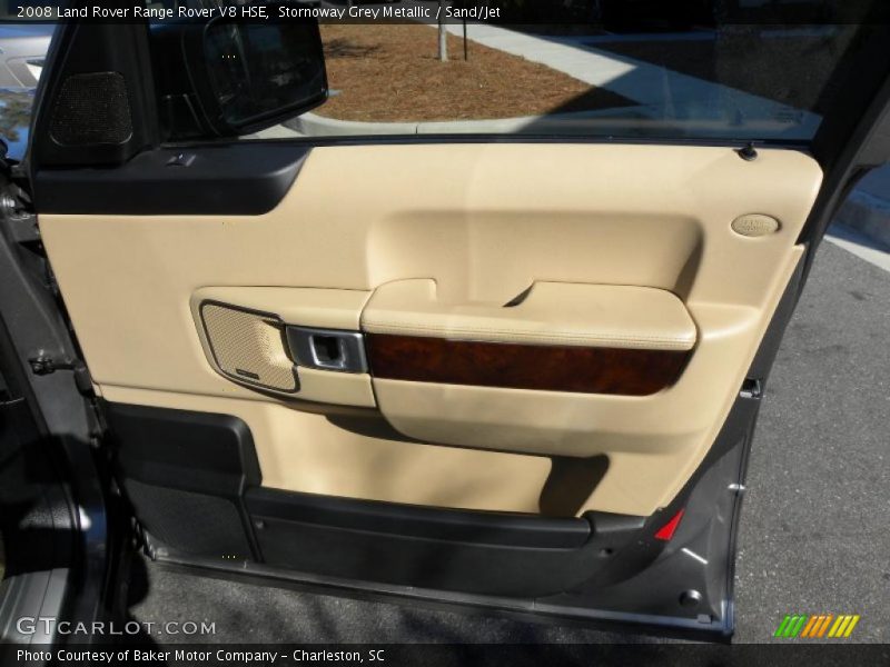 Stornoway Grey Metallic / Sand/Jet 2008 Land Rover Range Rover V8 HSE