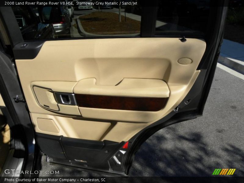 Stornoway Grey Metallic / Sand/Jet 2008 Land Rover Range Rover V8 HSE