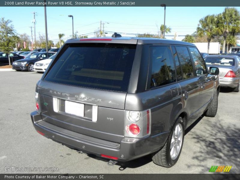 Stornoway Grey Metallic / Sand/Jet 2008 Land Rover Range Rover V8 HSE