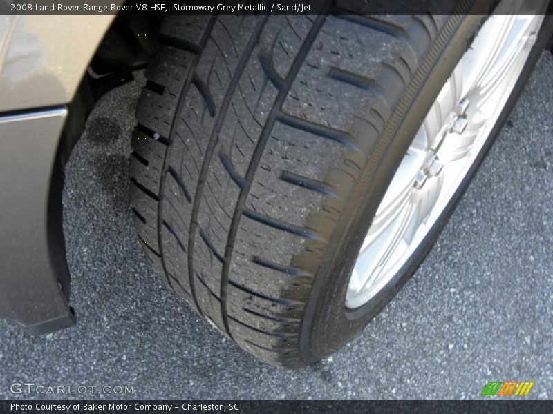 Stornoway Grey Metallic / Sand/Jet 2008 Land Rover Range Rover V8 HSE