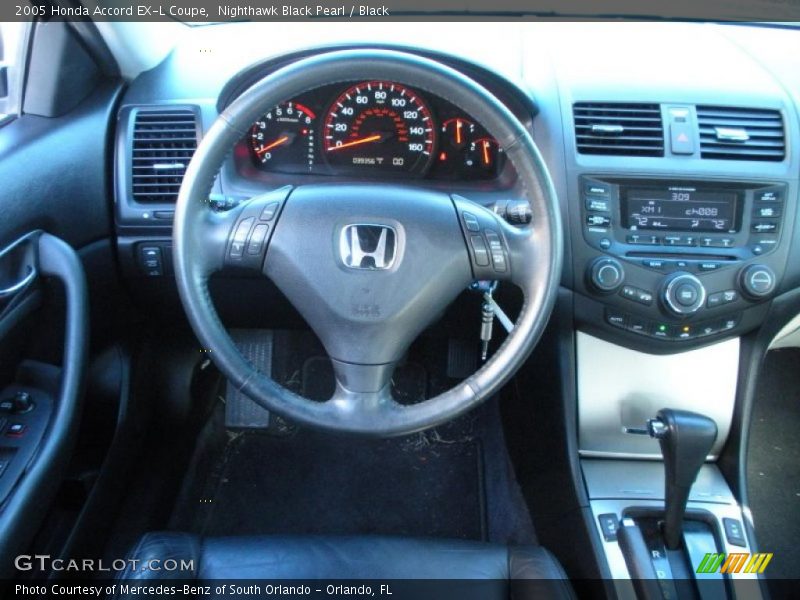 Dashboard of 2005 Accord EX-L Coupe