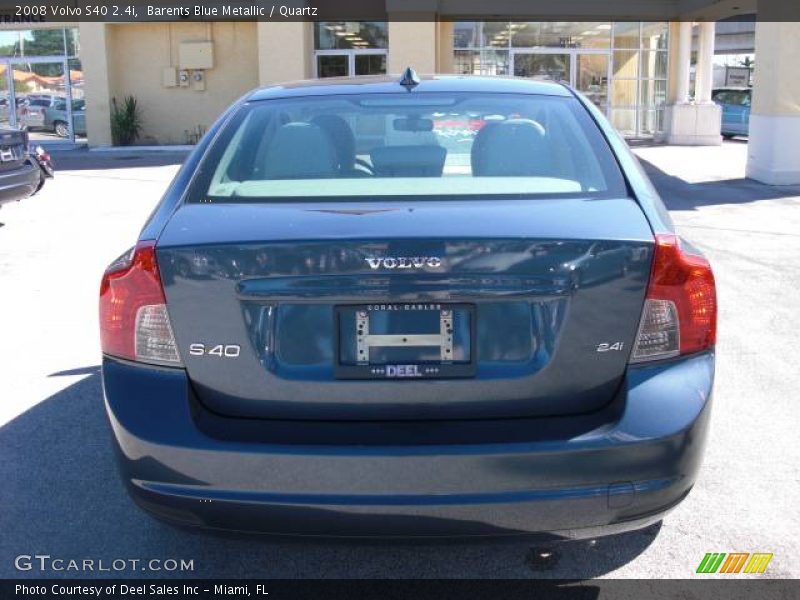 Barents Blue Metallic / Quartz 2008 Volvo S40 2.4i