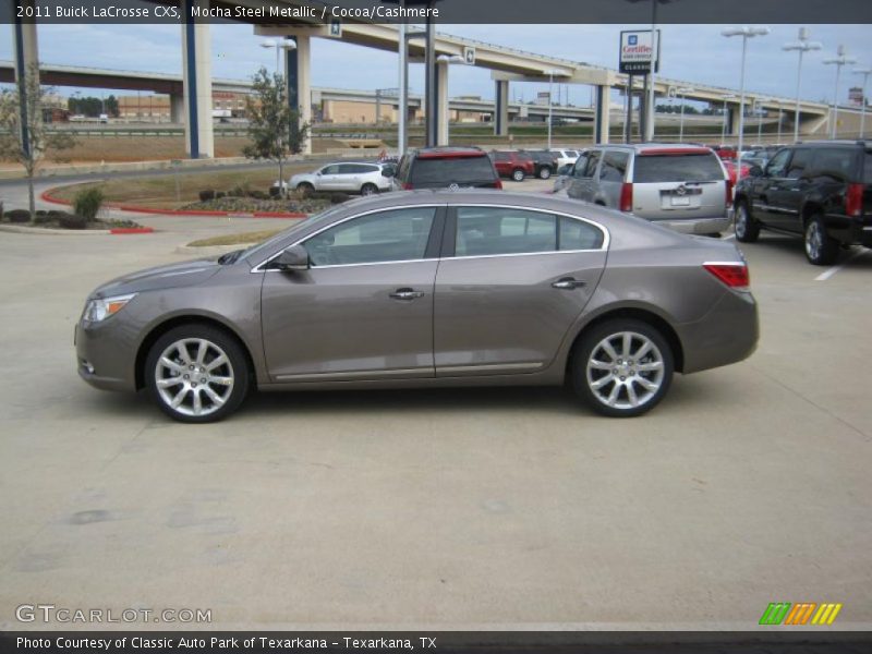 Mocha Steel Metallic / Cocoa/Cashmere 2011 Buick LaCrosse CXS