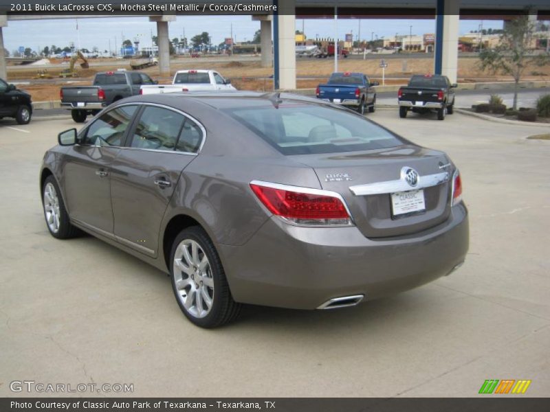 Mocha Steel Metallic / Cocoa/Cashmere 2011 Buick LaCrosse CXS