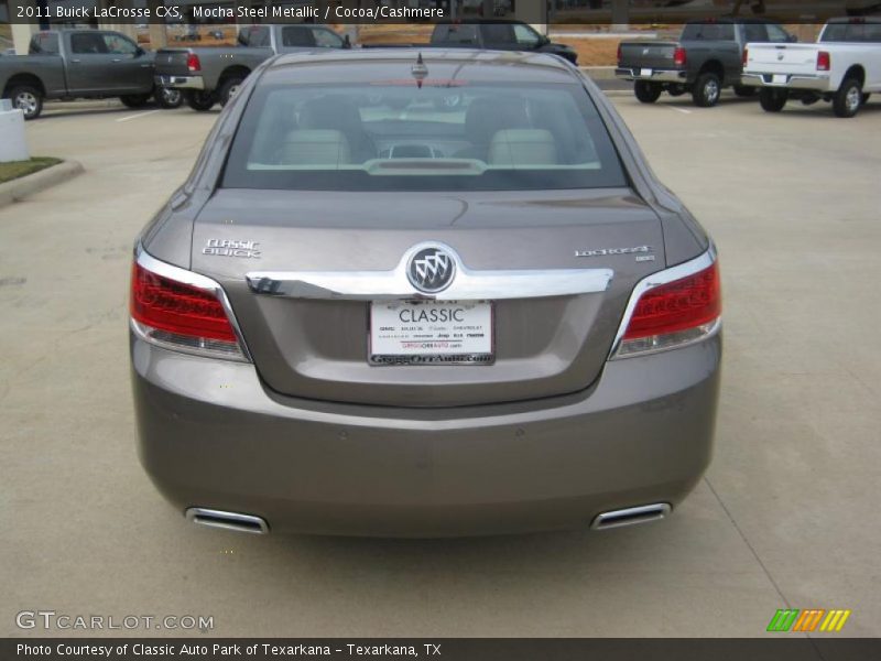 Mocha Steel Metallic / Cocoa/Cashmere 2011 Buick LaCrosse CXS