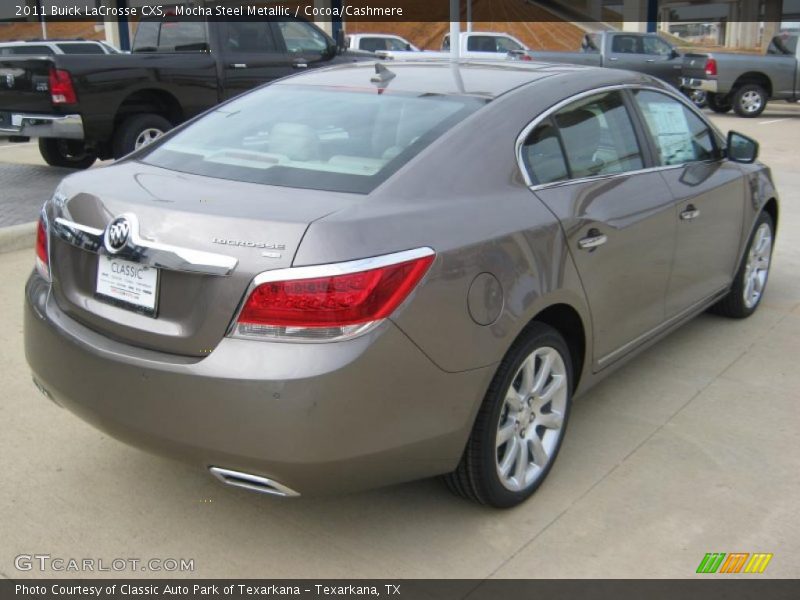 Mocha Steel Metallic / Cocoa/Cashmere 2011 Buick LaCrosse CXS