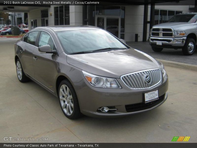 Mocha Steel Metallic / Cocoa/Cashmere 2011 Buick LaCrosse CXS