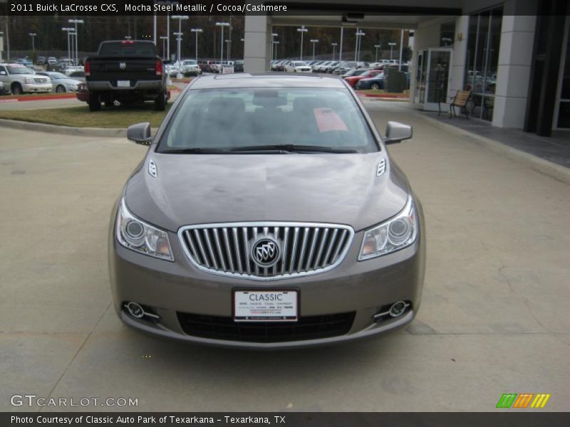 Mocha Steel Metallic / Cocoa/Cashmere 2011 Buick LaCrosse CXS