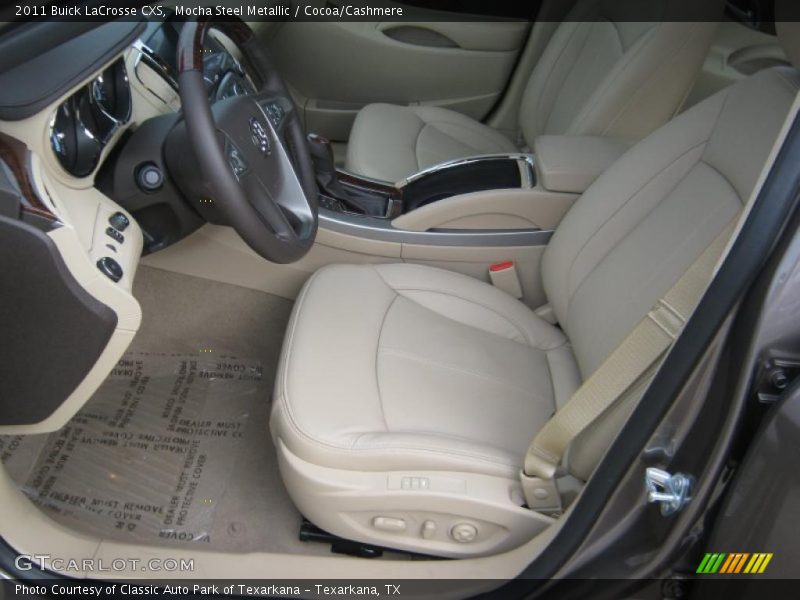 Mocha Steel Metallic / Cocoa/Cashmere 2011 Buick LaCrosse CXS