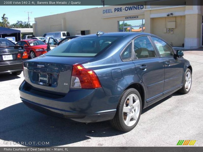 Barents Blue Metallic / Quartz 2008 Volvo S40 2.4i