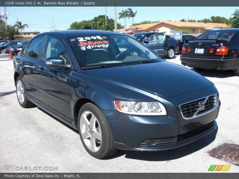 Barents Blue Metallic / Quartz 2008 Volvo S40 2.4i