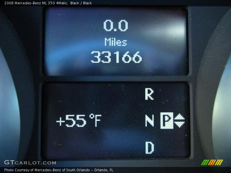 Black / Black 2008 Mercedes-Benz ML 350 4Matic