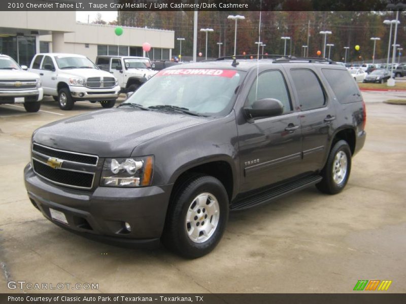 Taupe Gray Metallic / Light Cashmere/Dark Cashmere 2010 Chevrolet Tahoe LT
