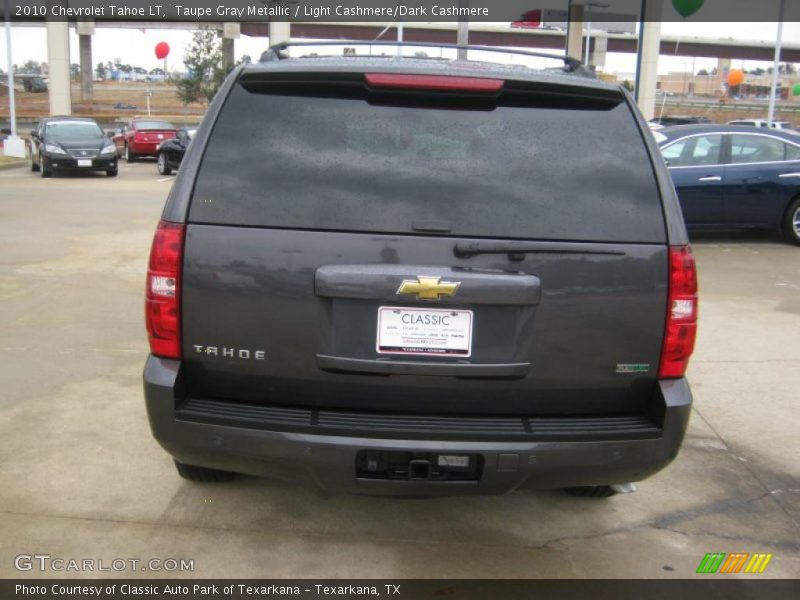 Taupe Gray Metallic / Light Cashmere/Dark Cashmere 2010 Chevrolet Tahoe LT