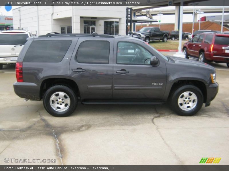 Taupe Gray Metallic / Light Cashmere/Dark Cashmere 2010 Chevrolet Tahoe LT