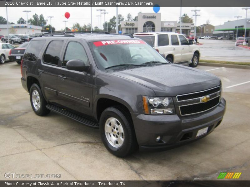 Taupe Gray Metallic / Light Cashmere/Dark Cashmere 2010 Chevrolet Tahoe LT