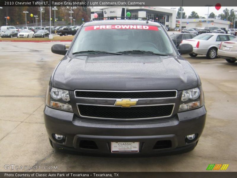 Taupe Gray Metallic / Light Cashmere/Dark Cashmere 2010 Chevrolet Tahoe LT