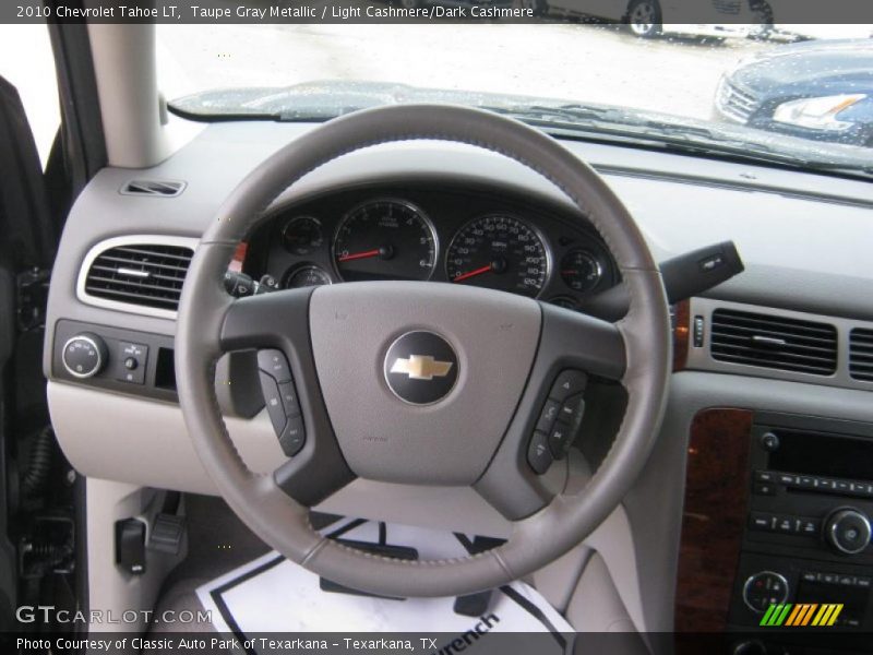 Taupe Gray Metallic / Light Cashmere/Dark Cashmere 2010 Chevrolet Tahoe LT