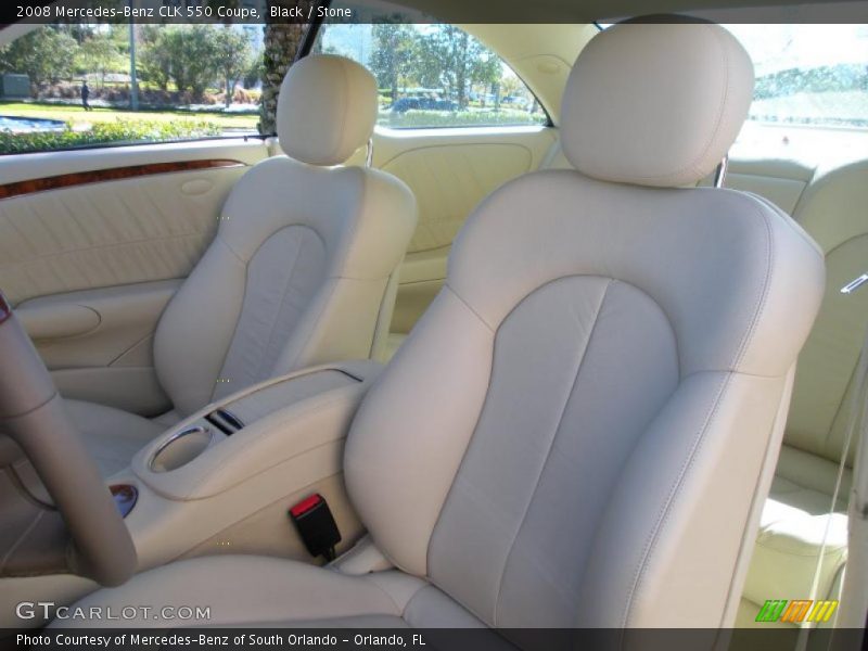  2008 CLK 550 Coupe Stone Interior