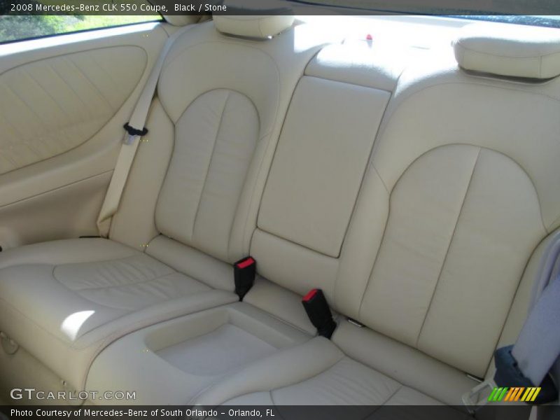 2008 CLK 550 Coupe Stone Interior