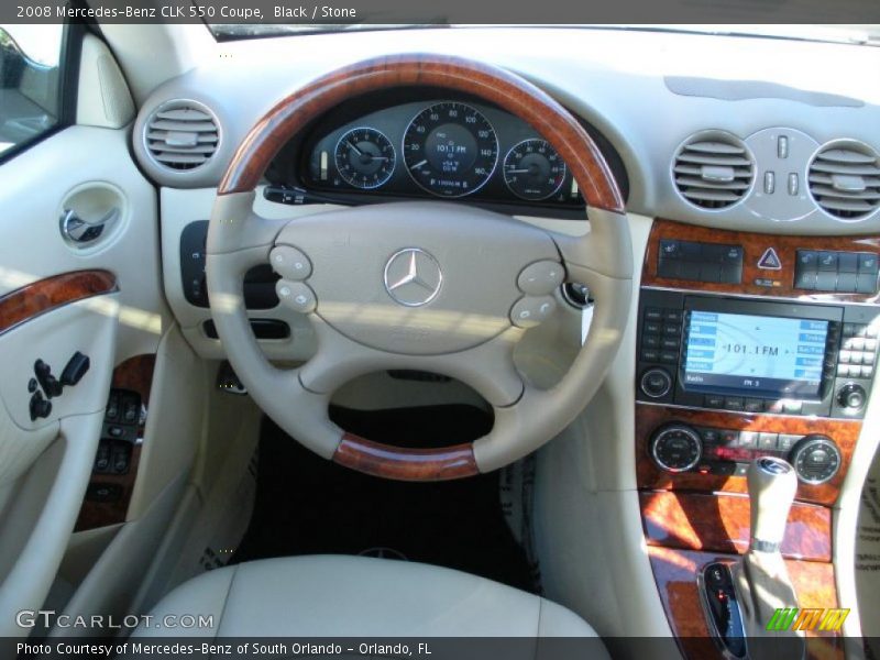 Dashboard of 2008 CLK 550 Coupe