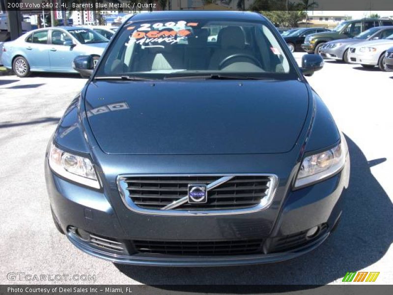 Barents Blue Metallic / Quartz 2008 Volvo S40 2.4i